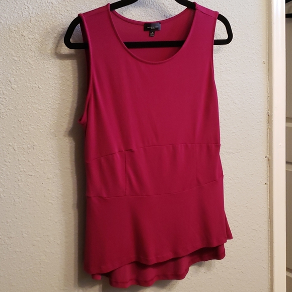 Pink/purple sleeveless blouse - Picture 1 of 2